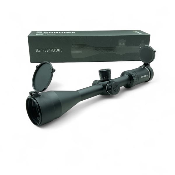 Riton 1 Conquer 6 - 24X 50 mm SFP Rifle Scope with R3 Reticle