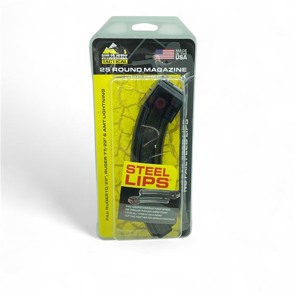 Butler Creek Ruger 10/22, 77/22 & AMT Lightning Magazine Pinned to 10 Rounds