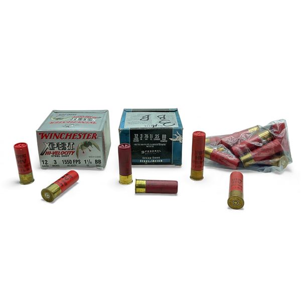 Assorted 12 Ga Ammunition, Approximately 46 Rounds