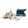 Image 1 : Assorted Painted Ceramic Masks, Ceramic Doll and Case