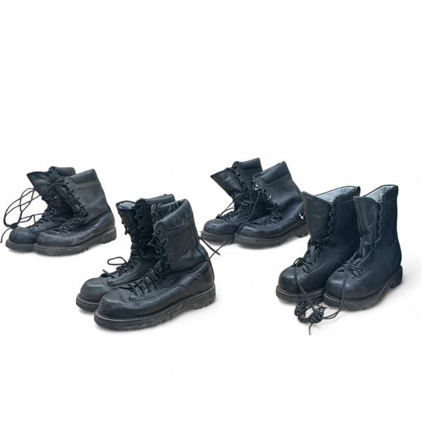 Gore-Tex and Terra Combat Boots, Assorted Sizes X 4 Qty