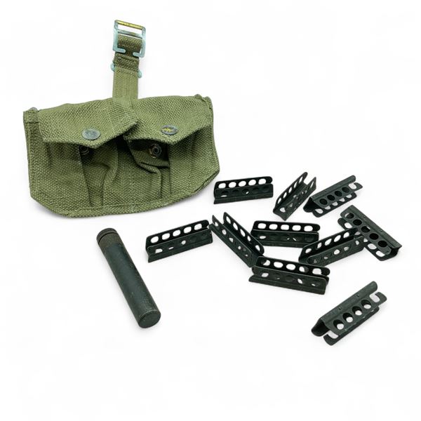 Lee Enfield Stripper Clips X 10 Qty, Oiler and Pouch