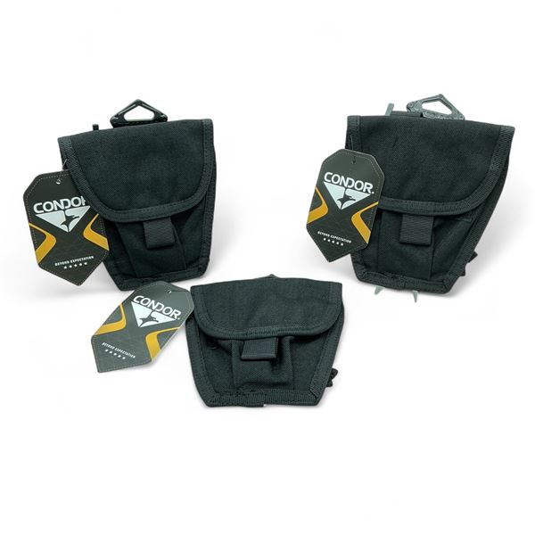 Condor Belt Loop Handcuff Pouch X 3 Qty, New