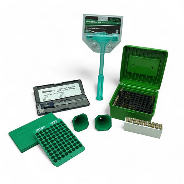 Assorted Reloading Tools and Accessories