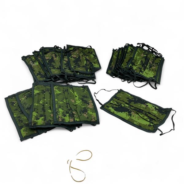 CADPAT Face Masks, Size: Large x 30 Qty