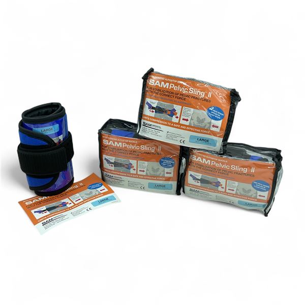 SAM Pelvic Sling II, Size: Large (Hip Circ. 36-54") X 4 Qty