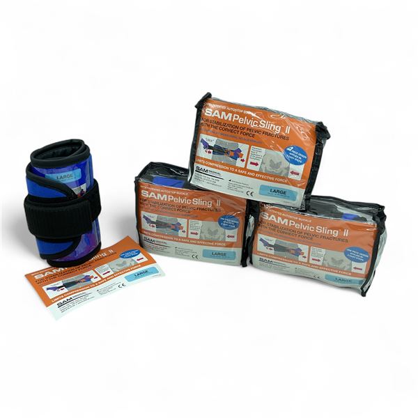 SAM Pelvic Sling II, Size: Large (Hip Circ. 36-54") X 4 Qty