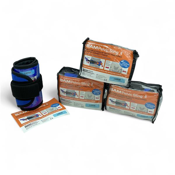 SAM Pelvic Sling II, Size: Large (Hip Circ. 36-54") X 4 Qty