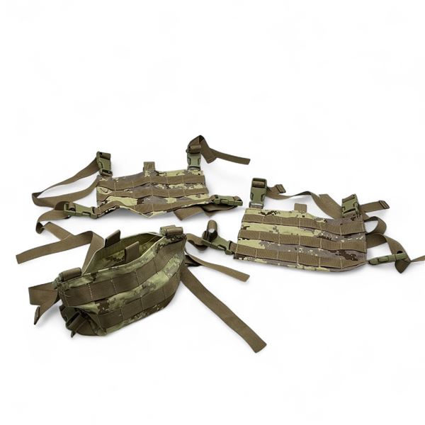 Desert Camo Tactical Vest Pouch X 3 Qty