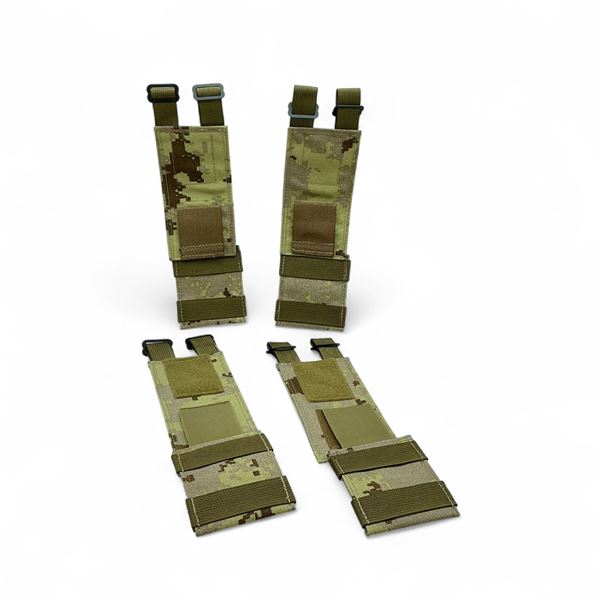 Desert Camo Tactical Vest Attachments X 4 Qty
