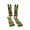 Desert Camo Tactical Vest Attachments X 4 Qty