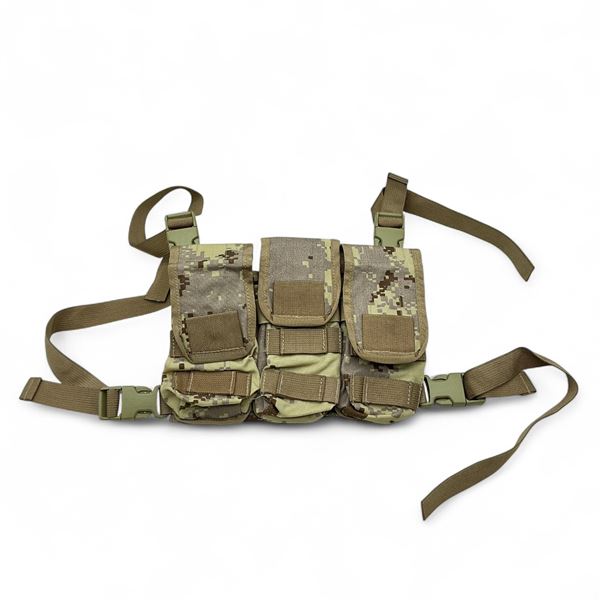 Desert Camo Tactical Vest Rifle Magazine Pouch