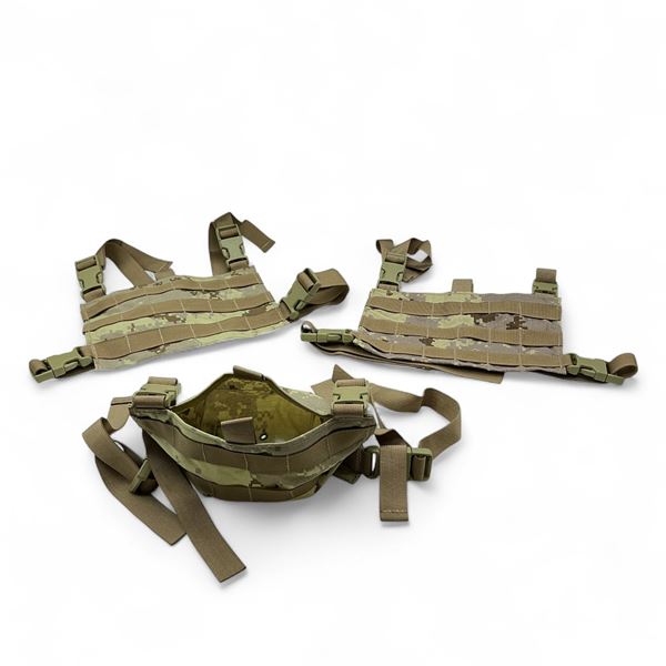 Desert Camo Tactical Vest Pouch X 3 Qty