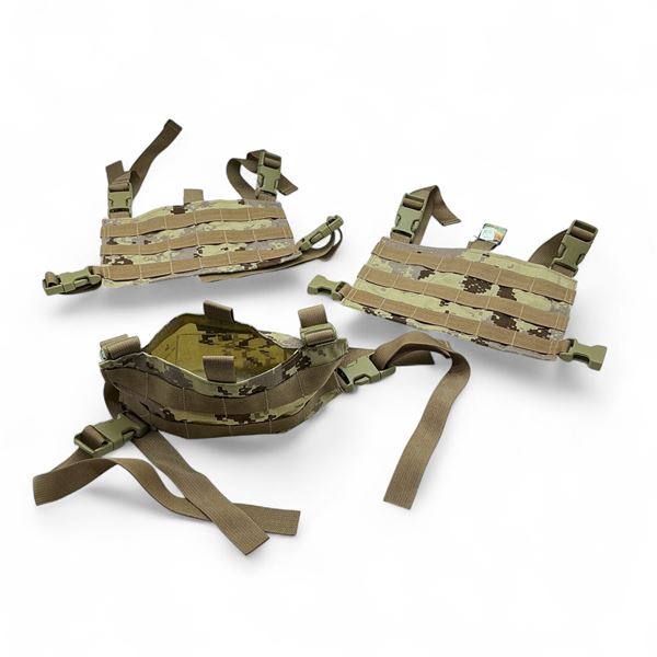 Desert Camo Tactical Vest Pouch X 3 Qty
