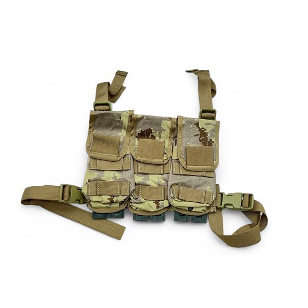 Desert Camo Tactical Vest Rifle Magazine Pouch