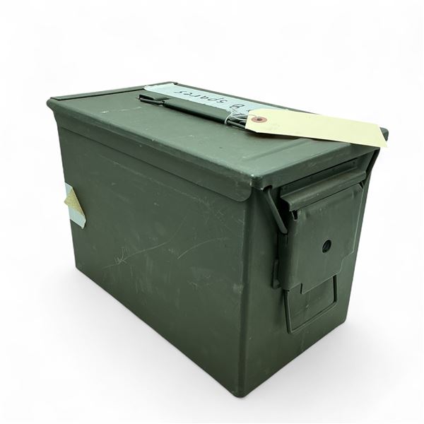 Metal Ammo Can, 12.75" x 7.5" x 8.5"