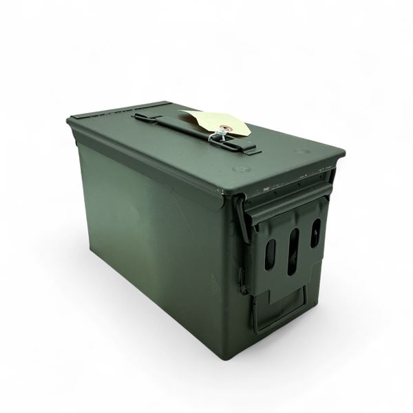 Metal Ammo Can, 11.75" x 6" x 7"