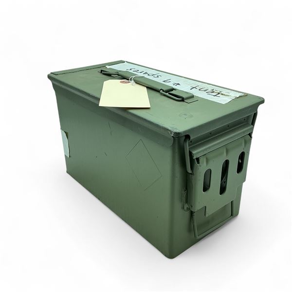 Metal Ammo Can, 11.75" x 6" x 7"