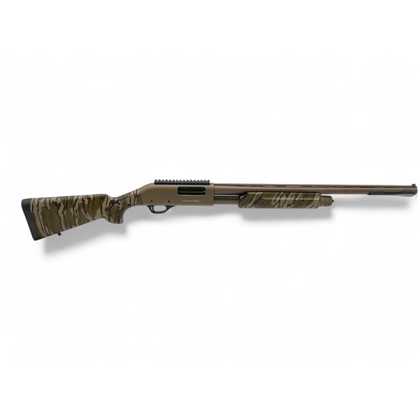 Charles Daly 301 Field Pump Action Shotgun 12Ga 3" Chamber 24" Vent Rib Barrel FDE And MO Camo