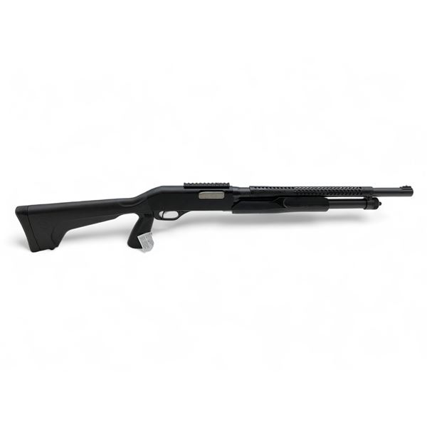 Stevens 320 Pump Action Shotgun 12Ga 3" Chamber 18.5" Barrel Heat Shield Black Synthetic Stock, New