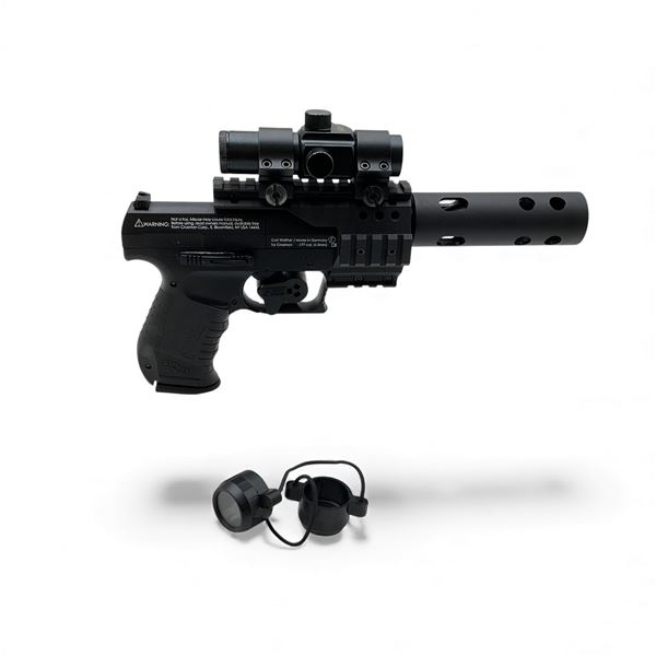 Umarex Walther Nighthawk CO2 Air Pistol .177 Caliber Pellet Pistol With Walther Red Dot