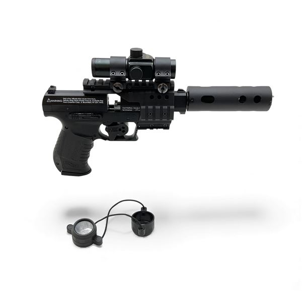 Umarex Walther Nighthawk CO2 Air Pistol .177 Caliber Pellet Pistol With Walther Red Dot