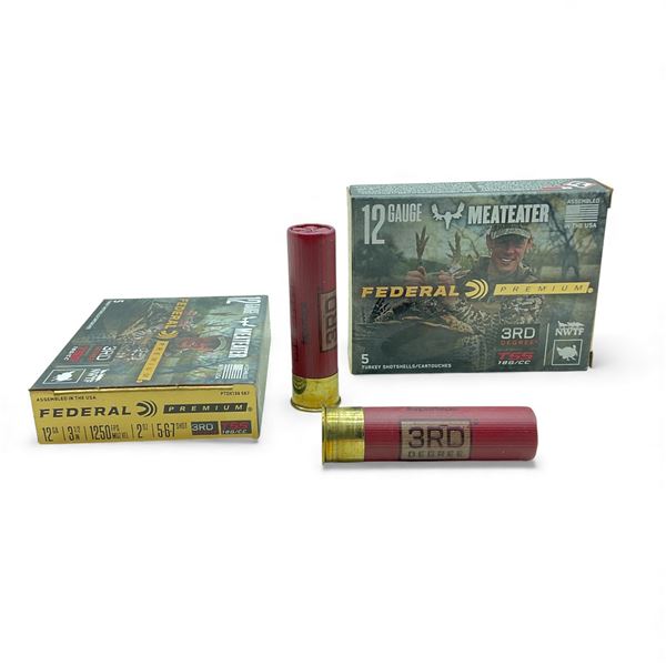 Federal Premium 12 Ga, 3-1/2”, 2 oz, 5-6-7 Shot Ammunition, 10 Rounds