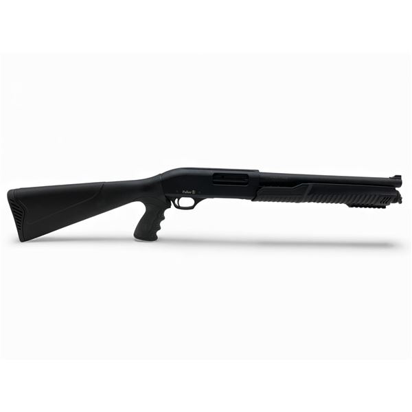 Pallas Pump Action Shotgun 12Ga 3" Chamber 13" Barrel Black Synthetic Stock