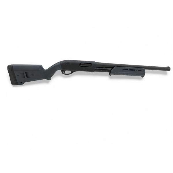 Remington 870 Police Magnum Pump Action 12Ga Shotgun 3" Chamber 18.5" Barrel Magpul Gray Stock