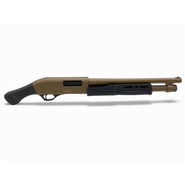 Churchill 612 Torso Pump Action Shotgun 12Ga 3" Chamber 15" Barrel Brown With Black Raptor Grip