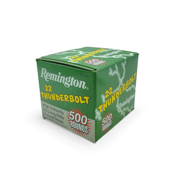 Remington Thunderbolt .22 LR, 40 Grain LRN Ammunition, 500 Rounds