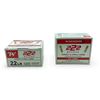 Image 1 : Winchester Target & Small Game .22 LR, 36 Grain Copper Plated Hollow Point Ammunition, 444 Rounds