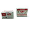 Image 1 : Winchester Target & Small Game .22 LR, 36 Grain Copper Plated Hollow Point Ammunition, 444 Rounds