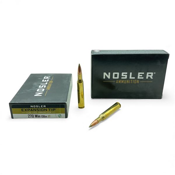 Nosler Trophy Grade 300 Win Mag, 190 Grain ABLR Ammunition, 40 Rounds