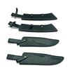 Image 1 : Assorted Leather Belt Knife Sheaths X 4 Qty, Approximately 11.5", 12.5" Lengths