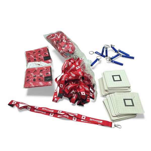 Assorted Benelli, Tikka & Steiner Branded Accessories