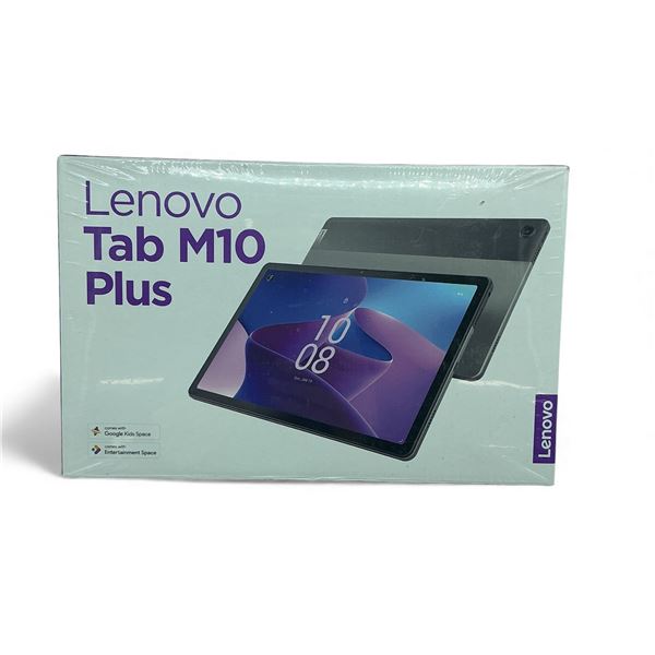 Lenovo Tab M10 Plus (3rd Gen) Portable Tablet Computer, 10.6" Display, Android 12 OS, New