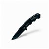 Image 1 : Black Sable by Ray Cutlery Folding 3.5" Blade Knife with Belt Clip