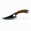 Image 1 : Fixed 6" Blade Knife with Wood Handle, New