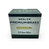 Image 1 : Nosler 223 Rem Premium Brass, 100 Qty