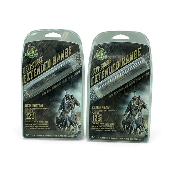 Hevi-Shot Hevi-Choke Extended Range Choke for 12 Ga Rem 870, 1187 & Charles Daly Pump/ Auto X 2 Qty