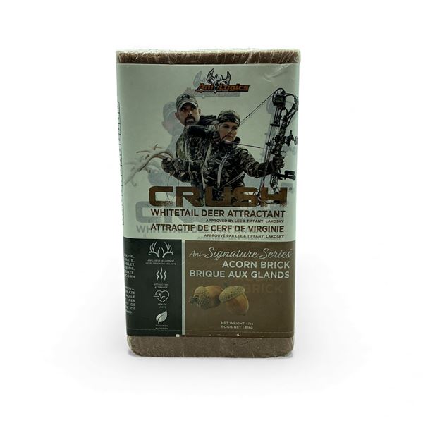 AniLogics Crush Whitetail Deer Attractant, 4lb Acorn Brick