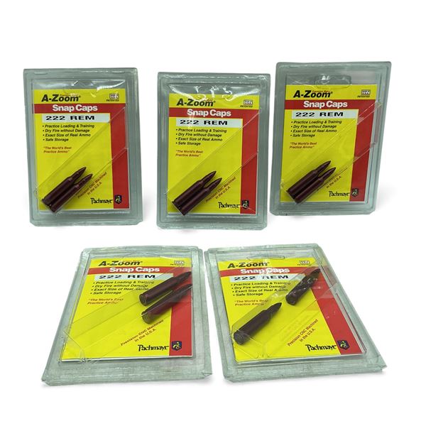 A-Zoom Snap Caps 222 Rem, 2 Pack X 5 Qty