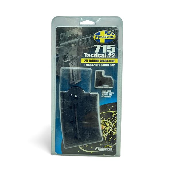 Mossberg 715 Tactical .22 LR, 25 Round Magazine with Mag Loader Cap