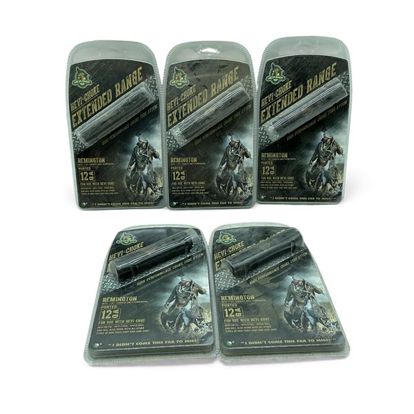 Hevi-Shot Hevi-Choke Extended Range Choke for 12 Ga Rem 870, 1187 & Charles Daly Pump/ Auto X 5 Qty
