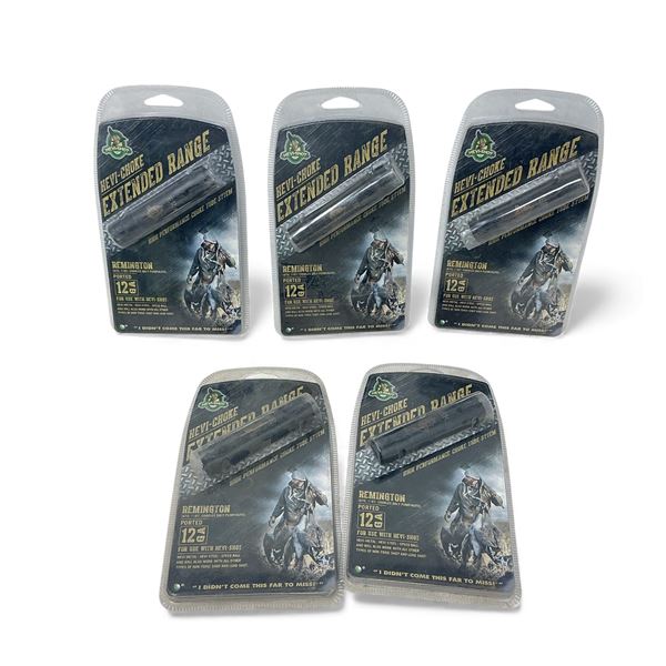 Hevi-Shot Hevi-Choke Extended Range Choke for 12 Ga Rem 870, 1187 & Charles Daly Pump/ Auto X 5 Qty