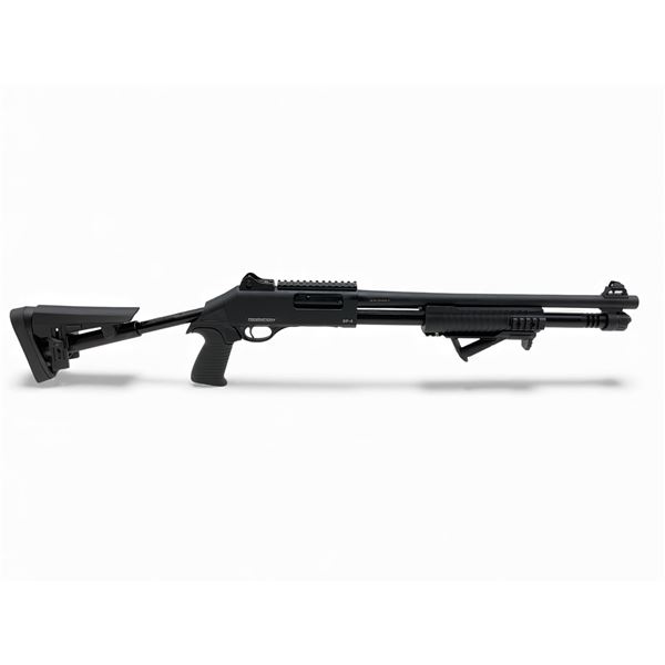 Federation Firearms SP-4 Pump Action Shotgun 12Ga 3" Chamber 18.5" Barrel Adjustable Stock, New