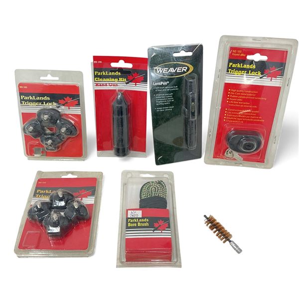 Assorted Firearms Cleaning and Accessories