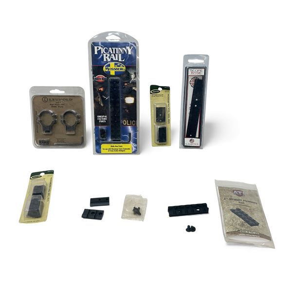 Assorted Firearm Mounting Accessories