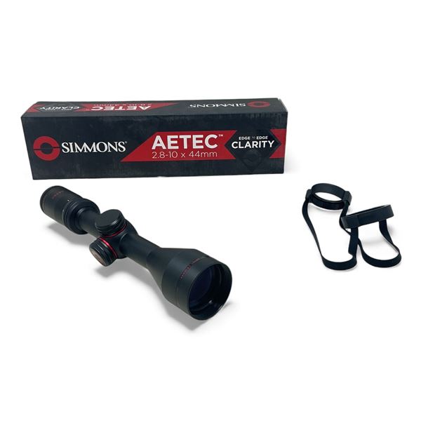 Simmons Aetec 2.8-10x40mm Scope, 1" Tube, Truplex Reticle